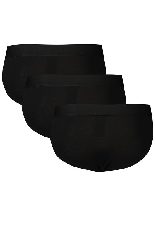 BIKKEMBERGS BLACK MEN'S SLIP