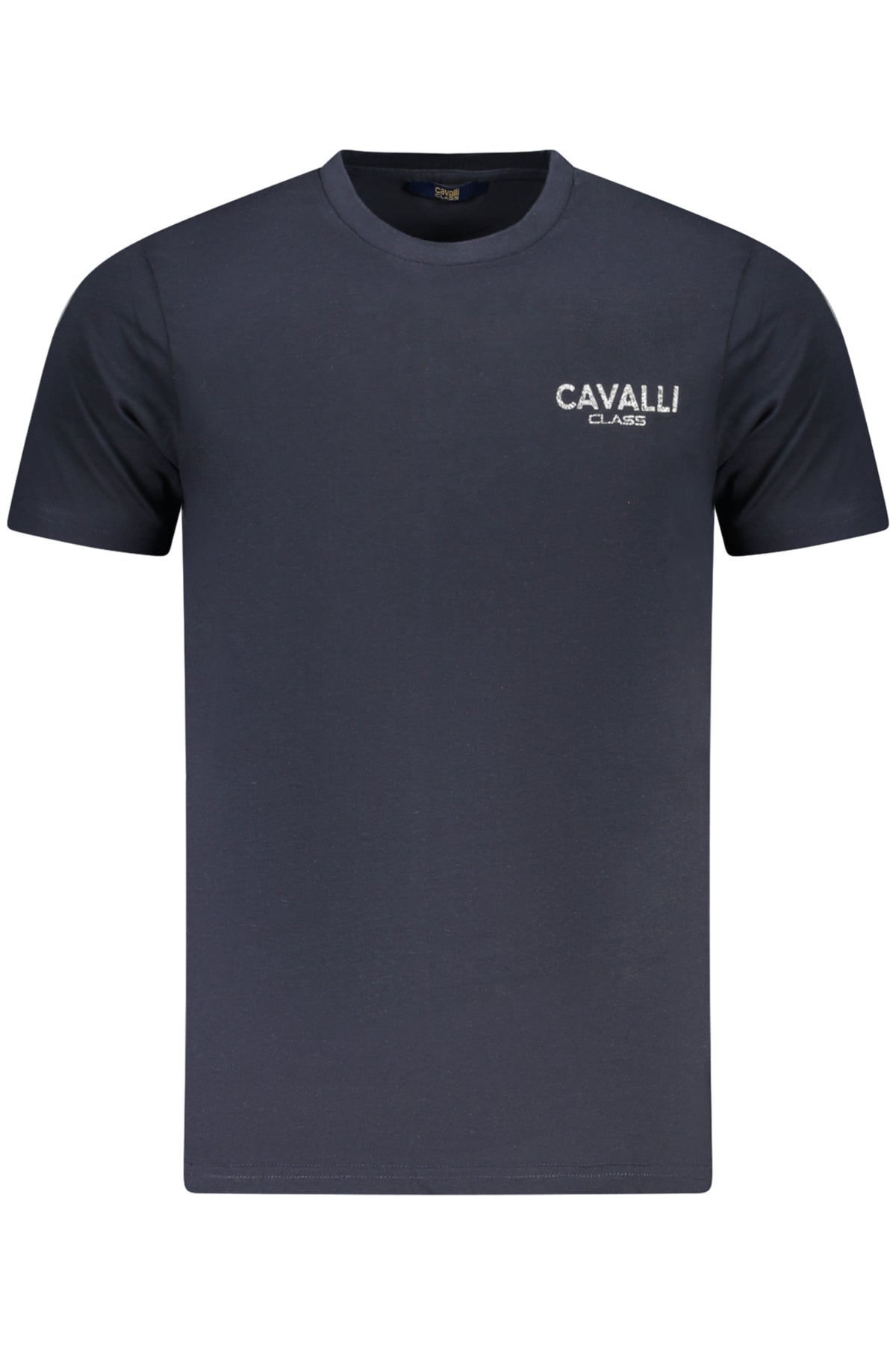 Cavalli Class Short Sleeve T-Shirt Men Blue