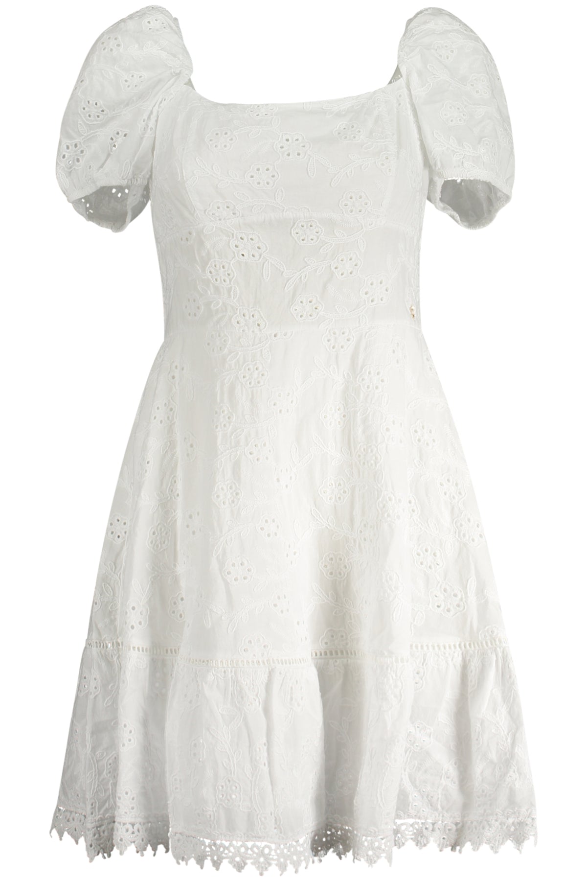 Guess Jeans Short Dress Women White