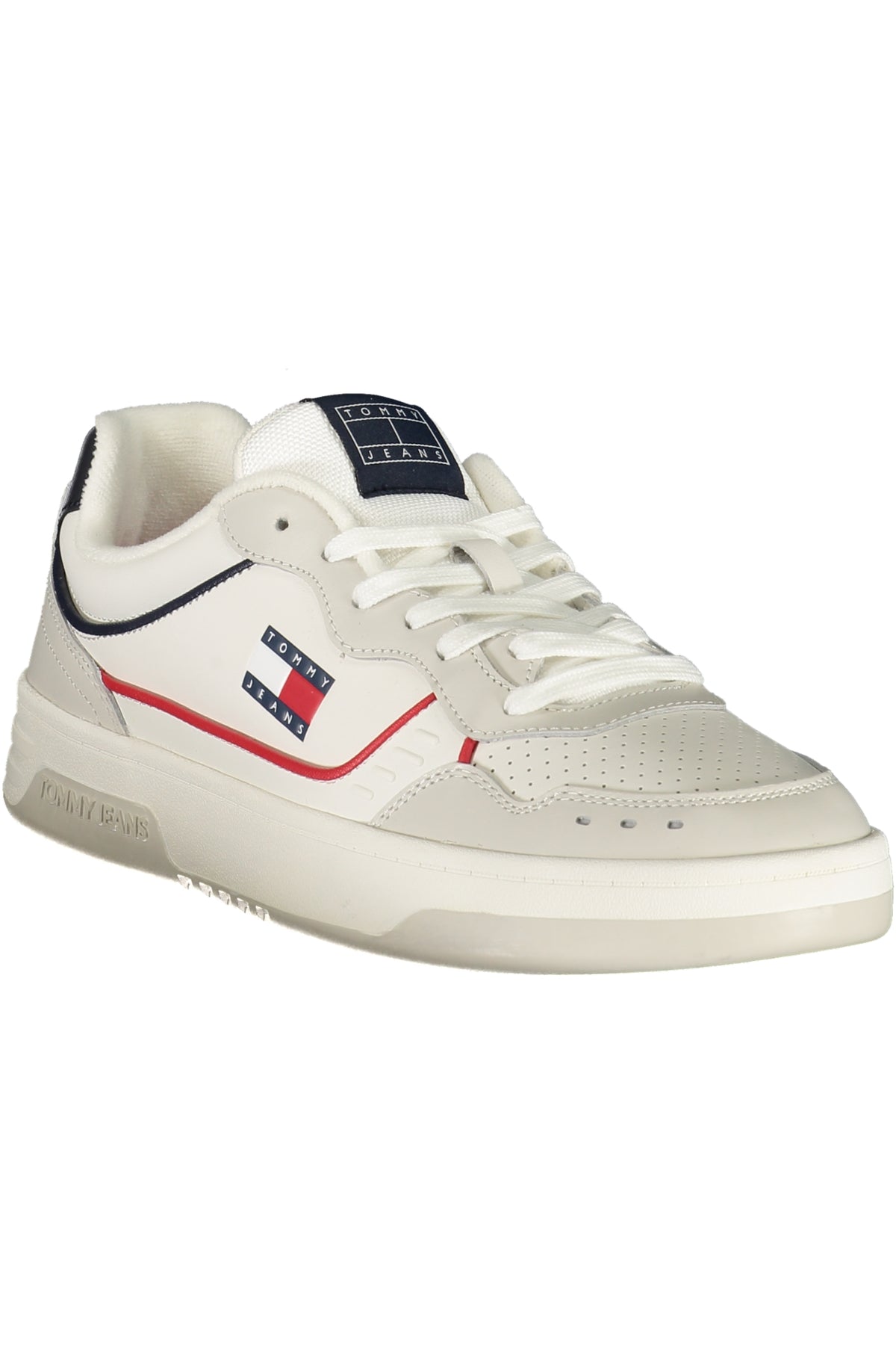 TOMMY HILFIGER MEN'S WHITE SPORTS SHOES