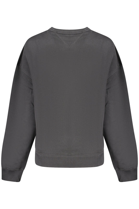 TOMMY HILFIGER SWEATSHIRT WITHOUT ZIP WOMEN BLACK