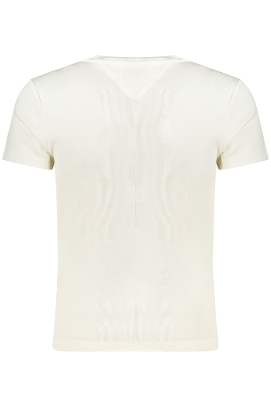 TOMMY HILFIGER WOMEN'S SHORT-SLEEVE T-SHIRT WHITE