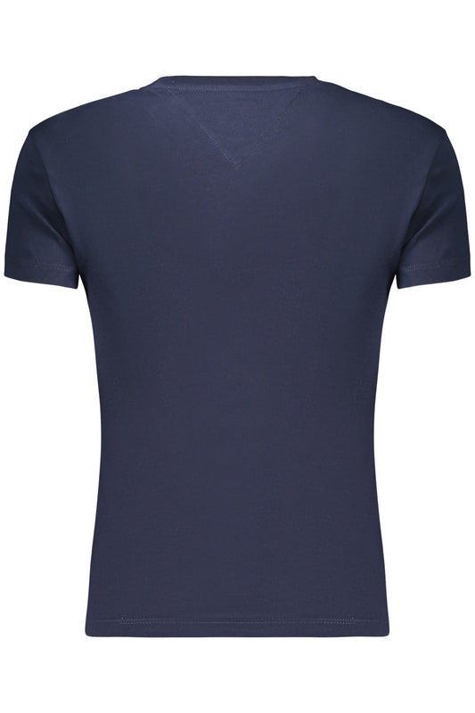 TOMMY HILFIGER WOMEN'S SHORT-SLEEVE T-SHIRT, BLUE