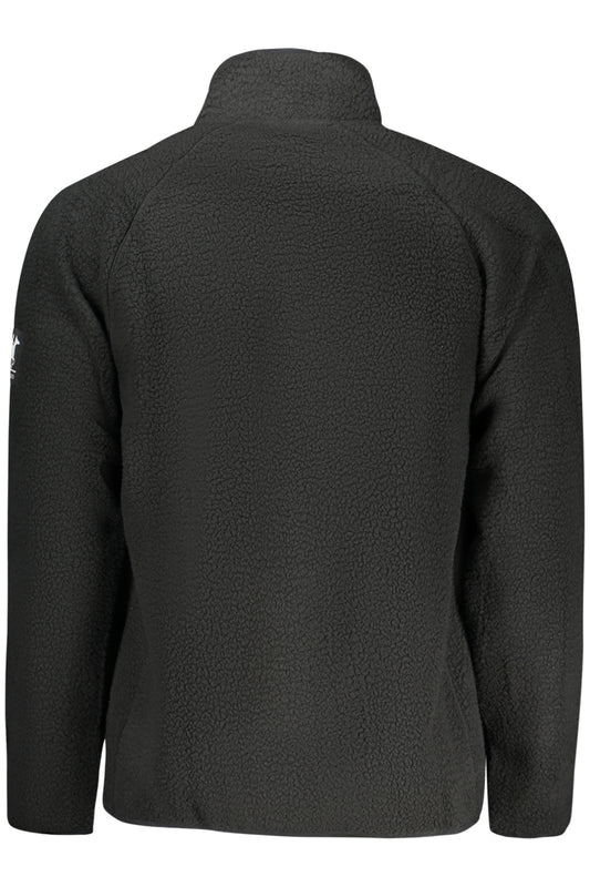 US GRAND MEN'S BLACK ZIP-UP SWEATSHIRT
