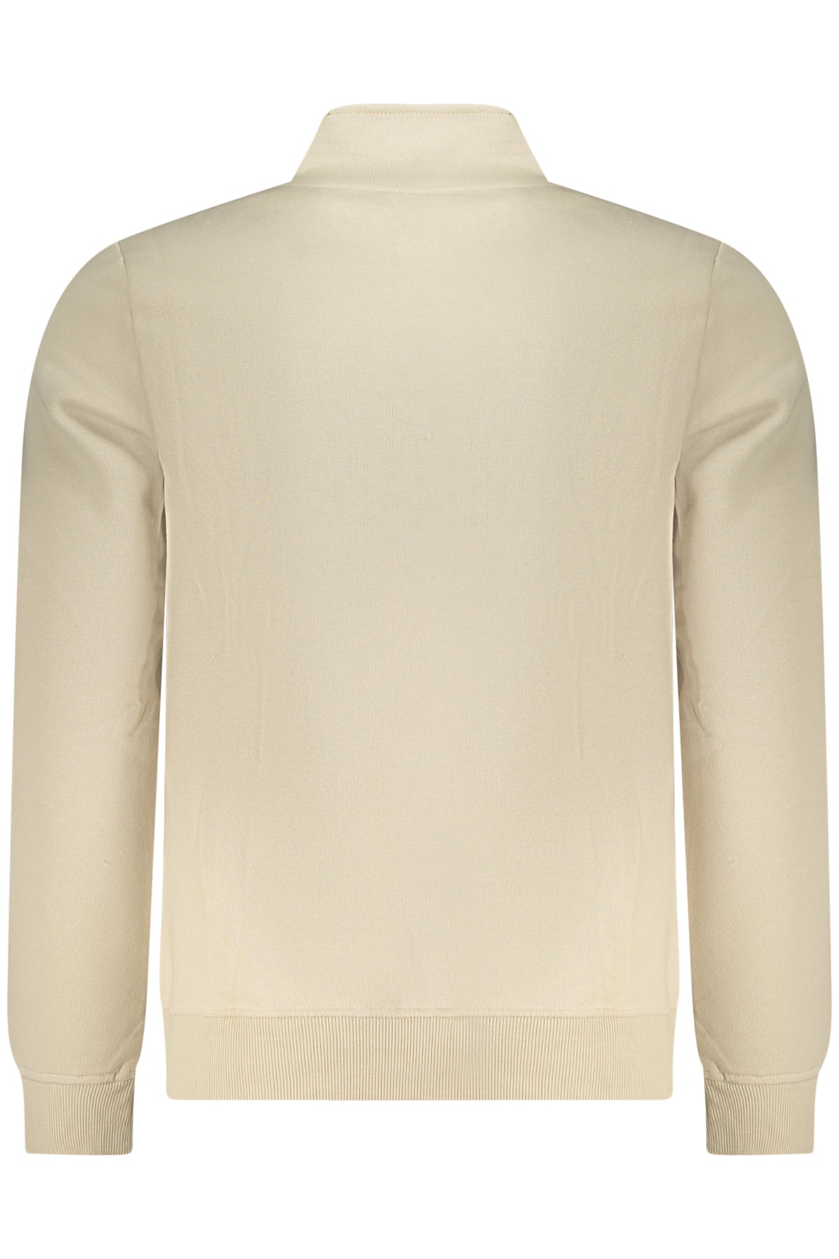 US GRAND MEN'S BEIGE ZIP-UP SWEATSHIRT