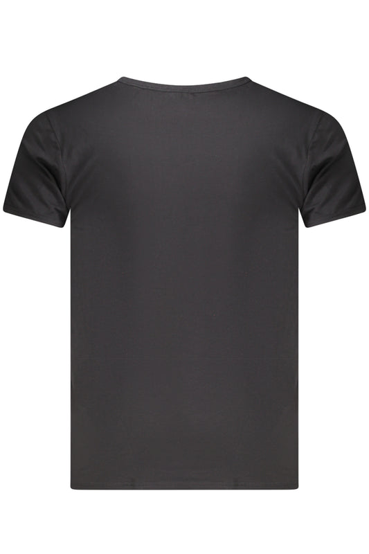 US GRAND MEN'S BLACK SHORT-SLEEVE T-SHIRT