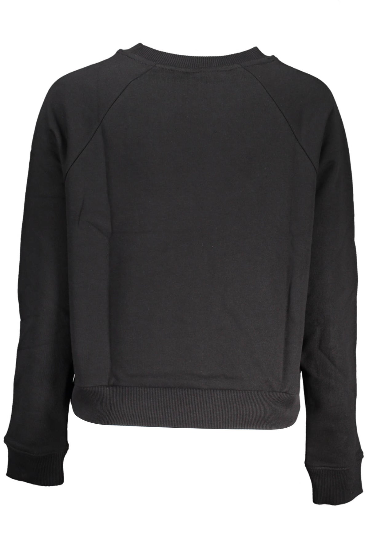 VANS BLACK WOMAN ZIPPED SWEATSHIRT