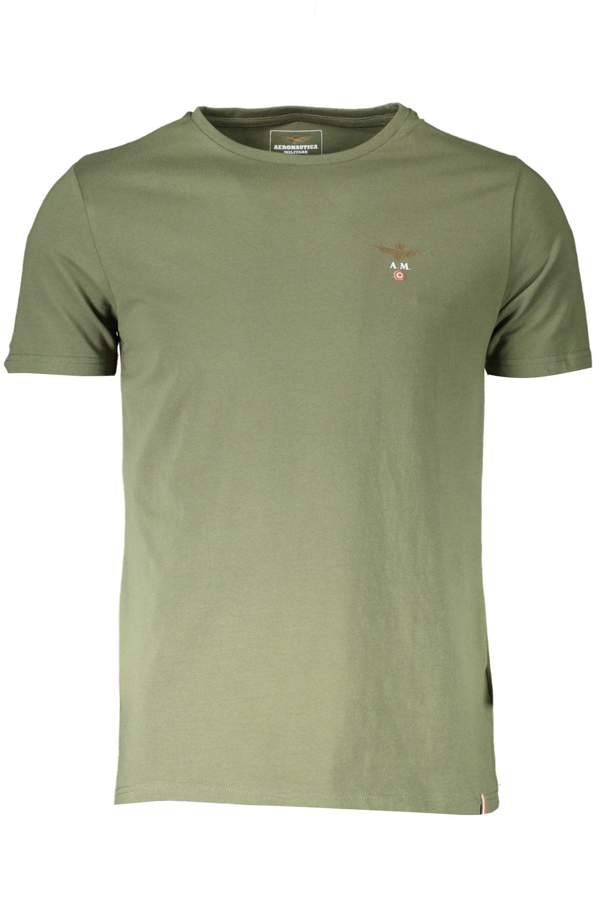 AERONAUTICA MILITARE GREEN MEN'S OUTDOOR T-SHIRT