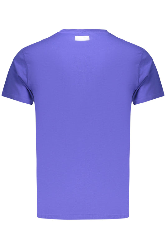 BIKKEMBERGS MEN'S SHORT-SLEEVE T-SHIRT BLUE