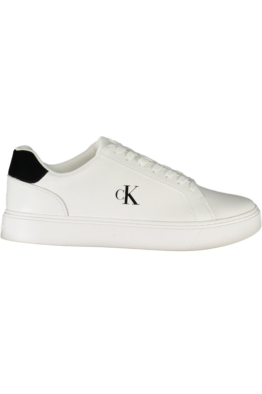 CALVIN KLEIN MEN'S WHITE SPORTS SHOES
