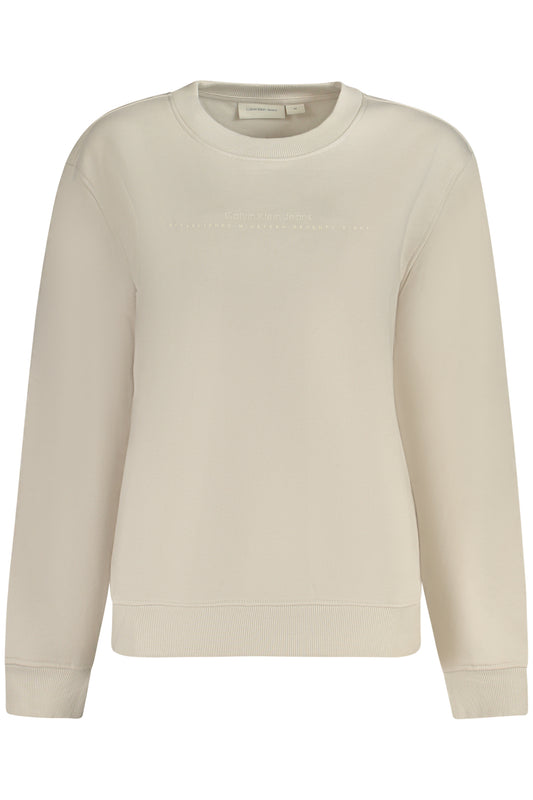 Calvin Klein Sweatshirt Without Zip Women Beige