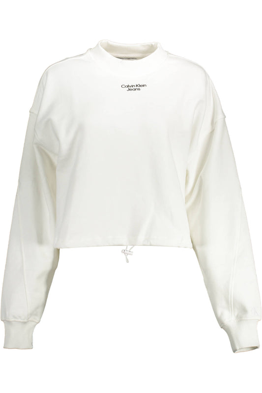 Calvin Klein Sweatshirt Without Zip Woman White