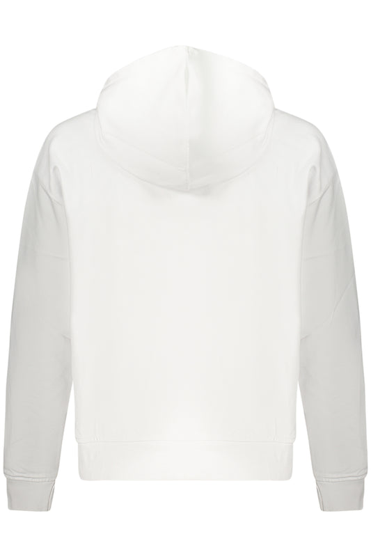 CALVIN KLEIN WOMEN'S ZIP-UP SWEATSHIRT WHITE