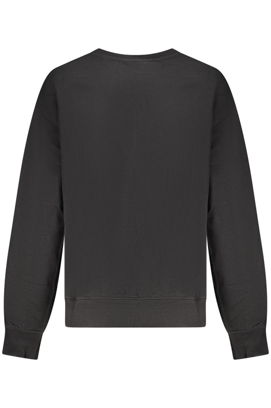 CALVIN KLEIN WOMEN'S BLACK ZIP-UP SWEATSHIRT