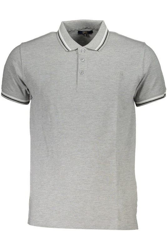 Cavalli Class Polo Short Sleeves Men Grey