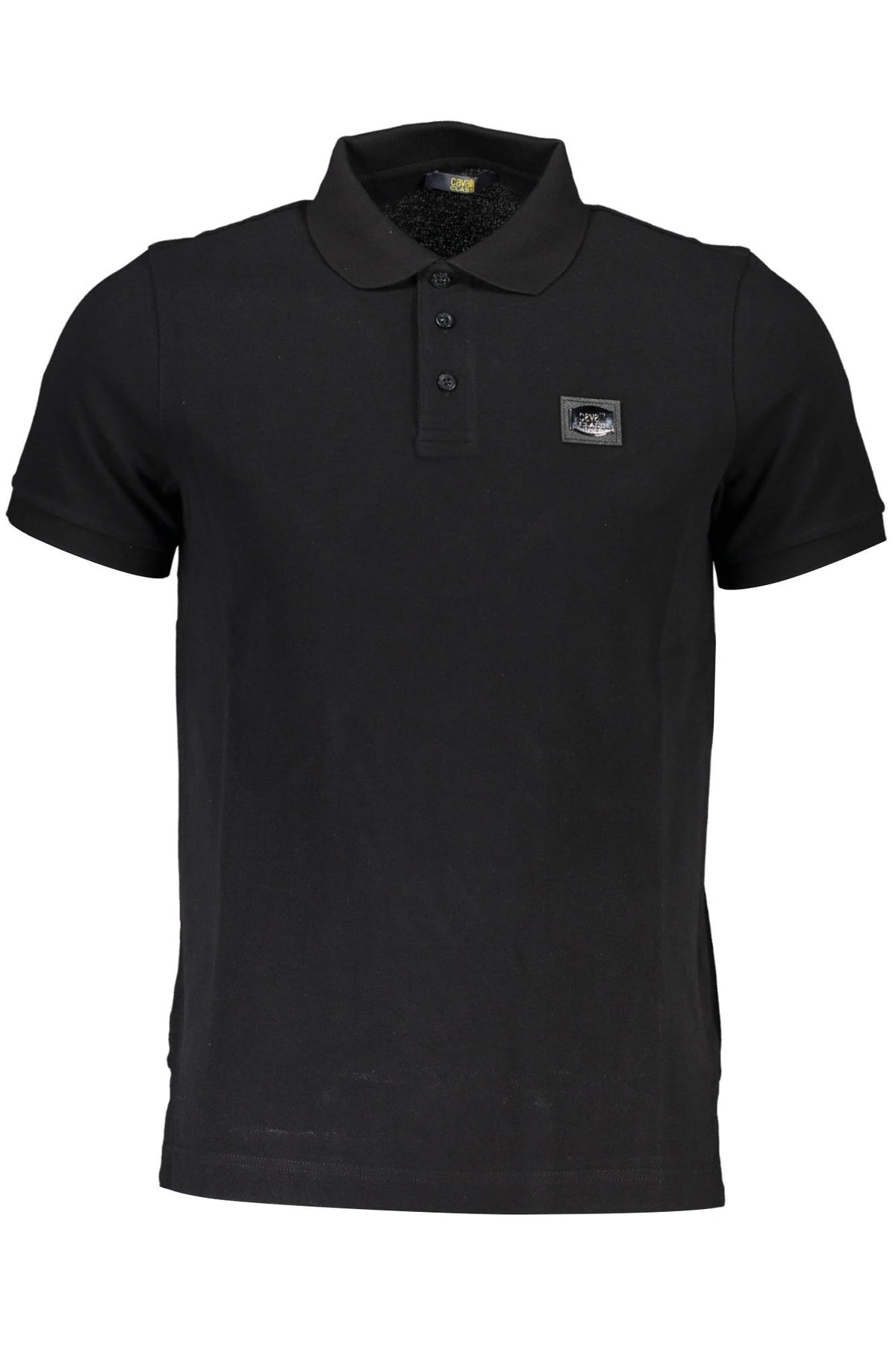 Cavalli Class Polo Short Sleeve Men Black
