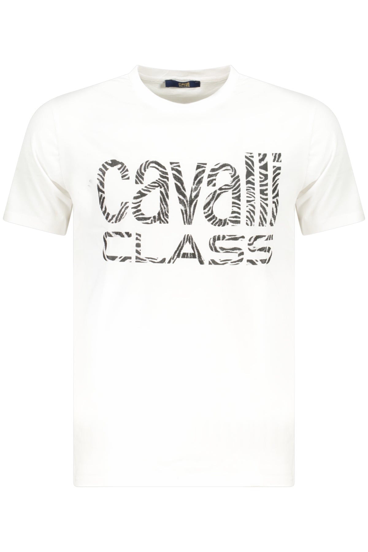 Cavalli Class Short Sleeve T-Shirt Men White