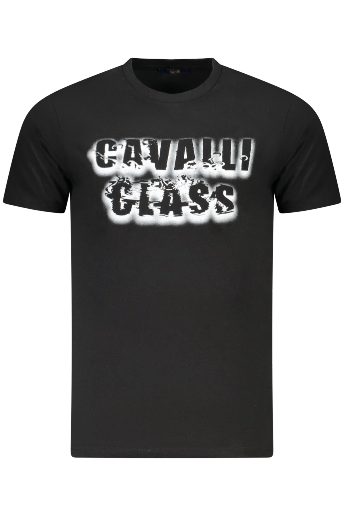 Cavalli Class Short Sleeve T-Shirt Men Black