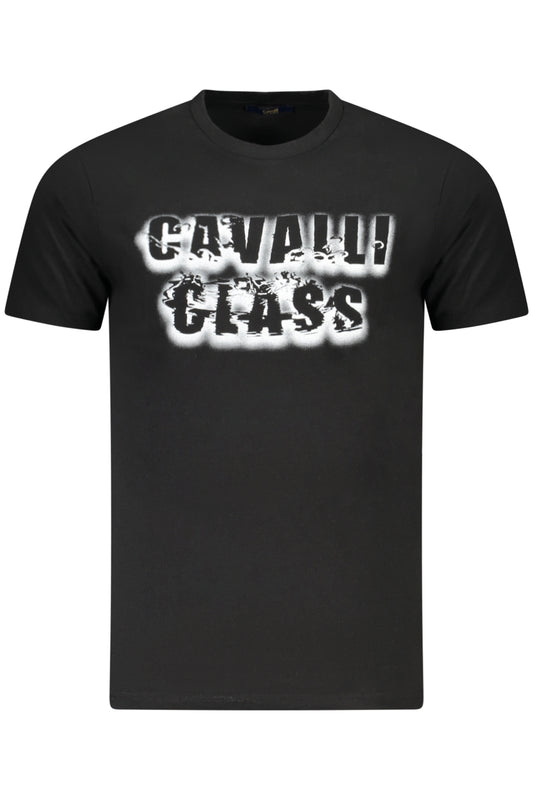 Cavalli Class Short Sleeve T-Shirt Men Black