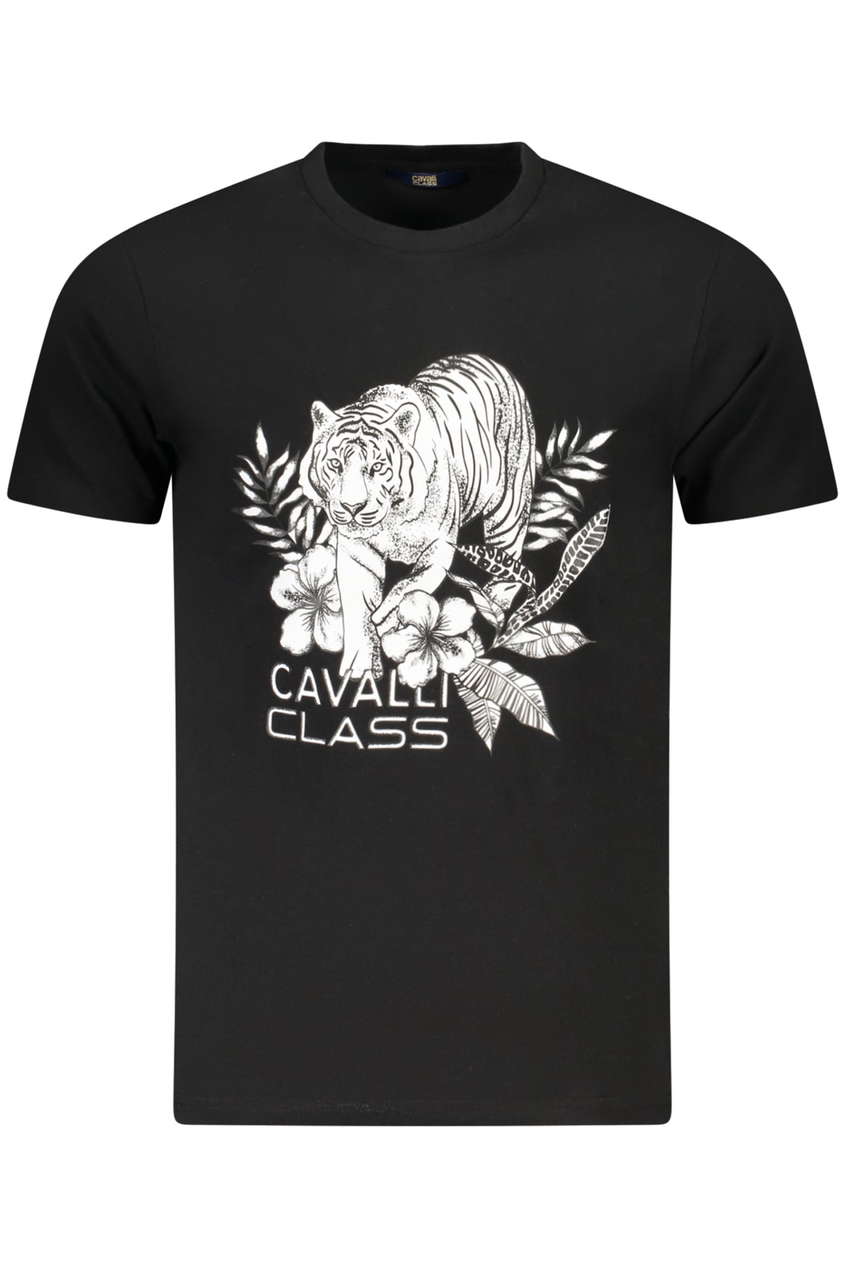 Cavalli Class Short Sleeve T-Shirt Men Black