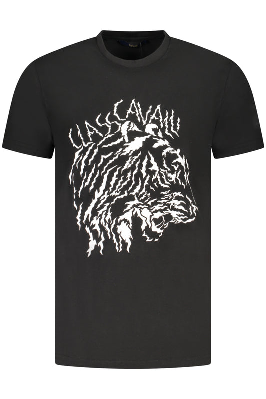 Cavalli Class Short Sleeve T-Shirt Men Black