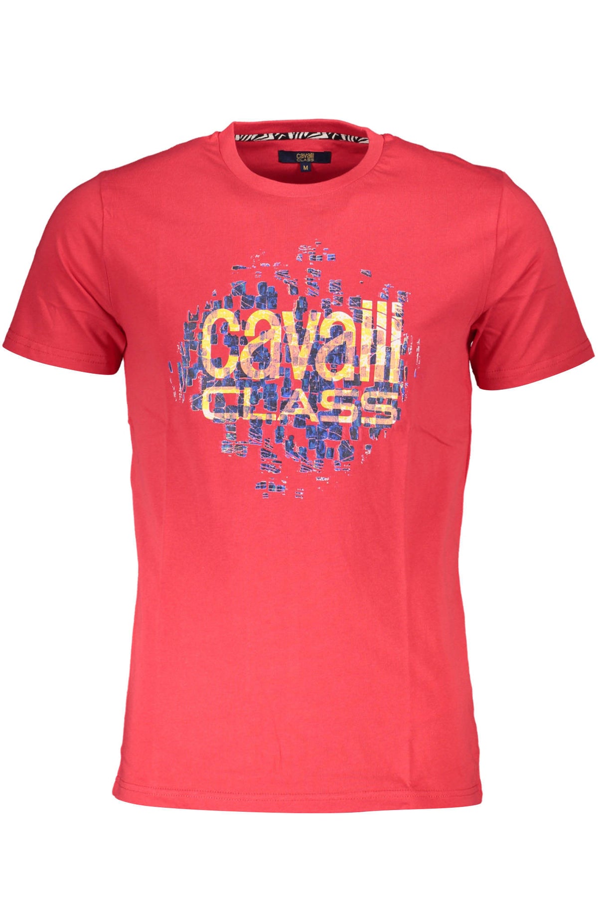 Cavalli Class Short Sleeve T-Shirt Men Red