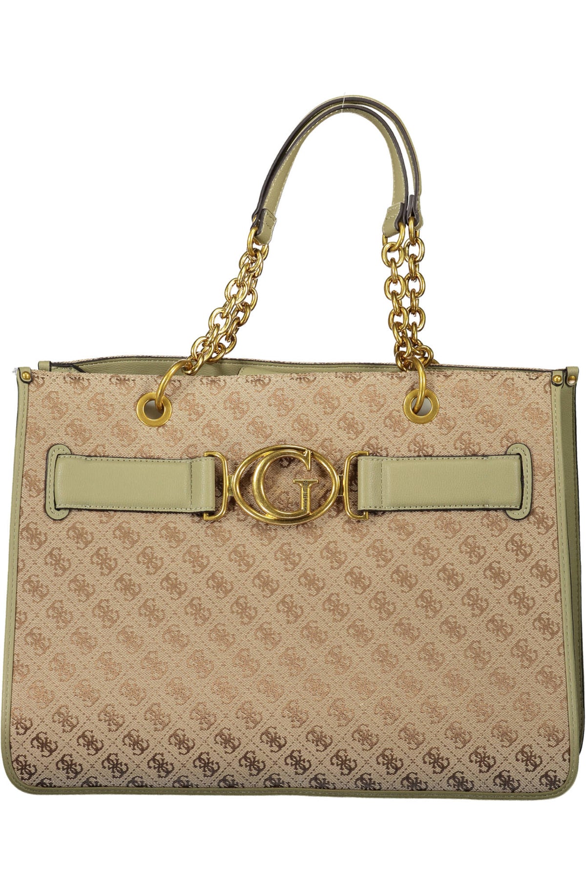 Guess Jeans Green Woman Bag
