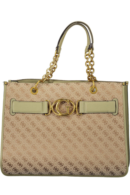 Guess Jeans Green Woman Bag
