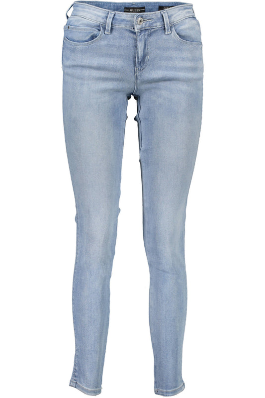 Guess Jeans Jeans Denim Woman Light Blue