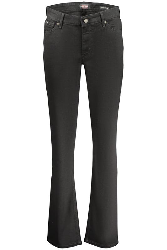 GUESS JEANS WOMEN'S BLACK DENIM JEANS