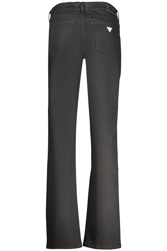GUESS JEANS WOMEN'S BLACK DENIM JEANS