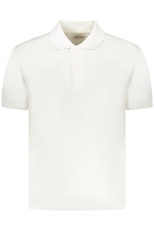 Guess Jeans Polo Short Sleeves Men White