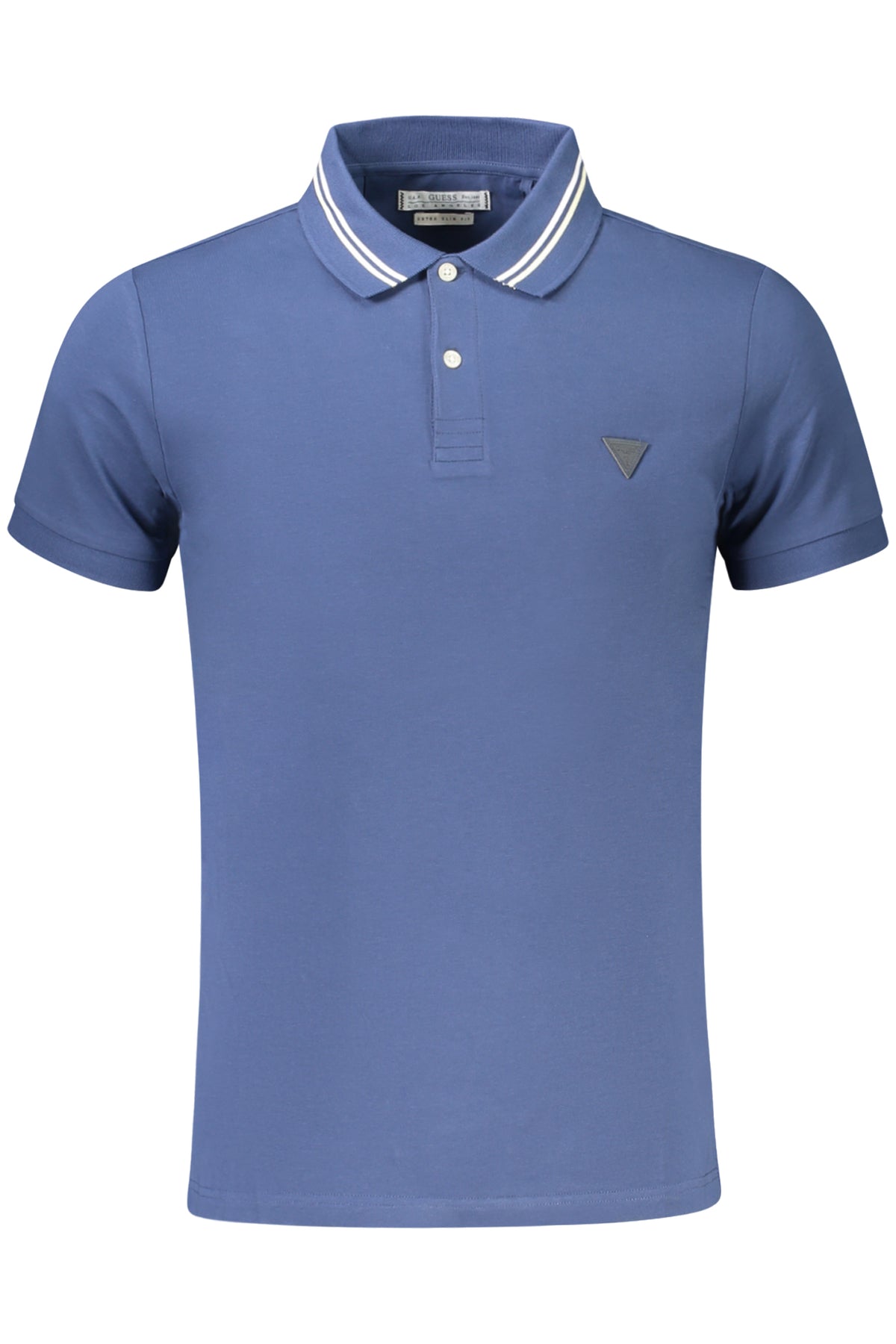 Guess Jeans Polo Short Sleeve Men Blue
