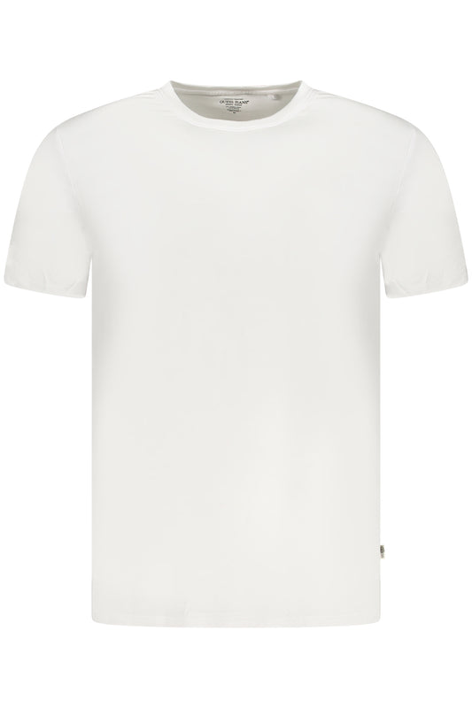 Guess Jeans Short Sleeve T-Shirt Men White