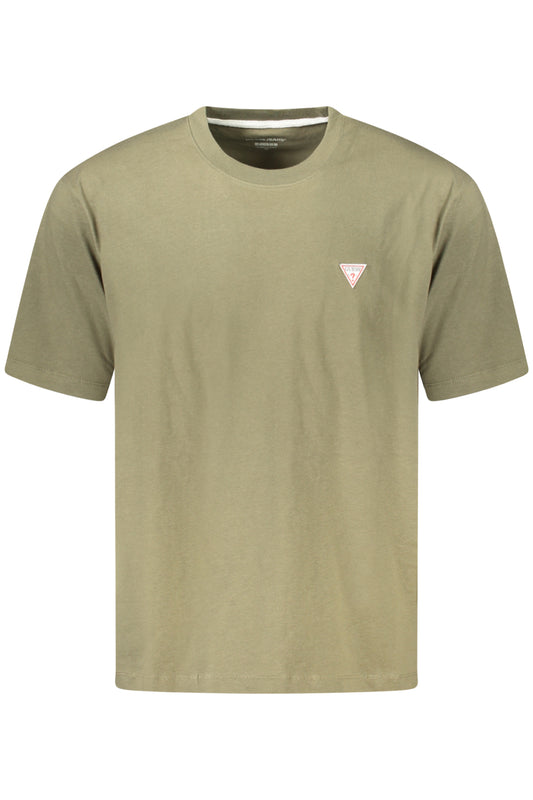 Guess Jeans Short Sleeve T-Shirt Men Green