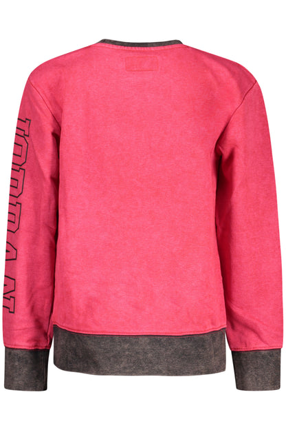 JORDAN RED ZIP-UP SWEATSHIRT FOR KIDS