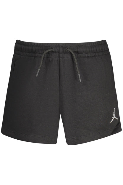 JORDAN SHORT PANTS FOR GIRLS, BLACK