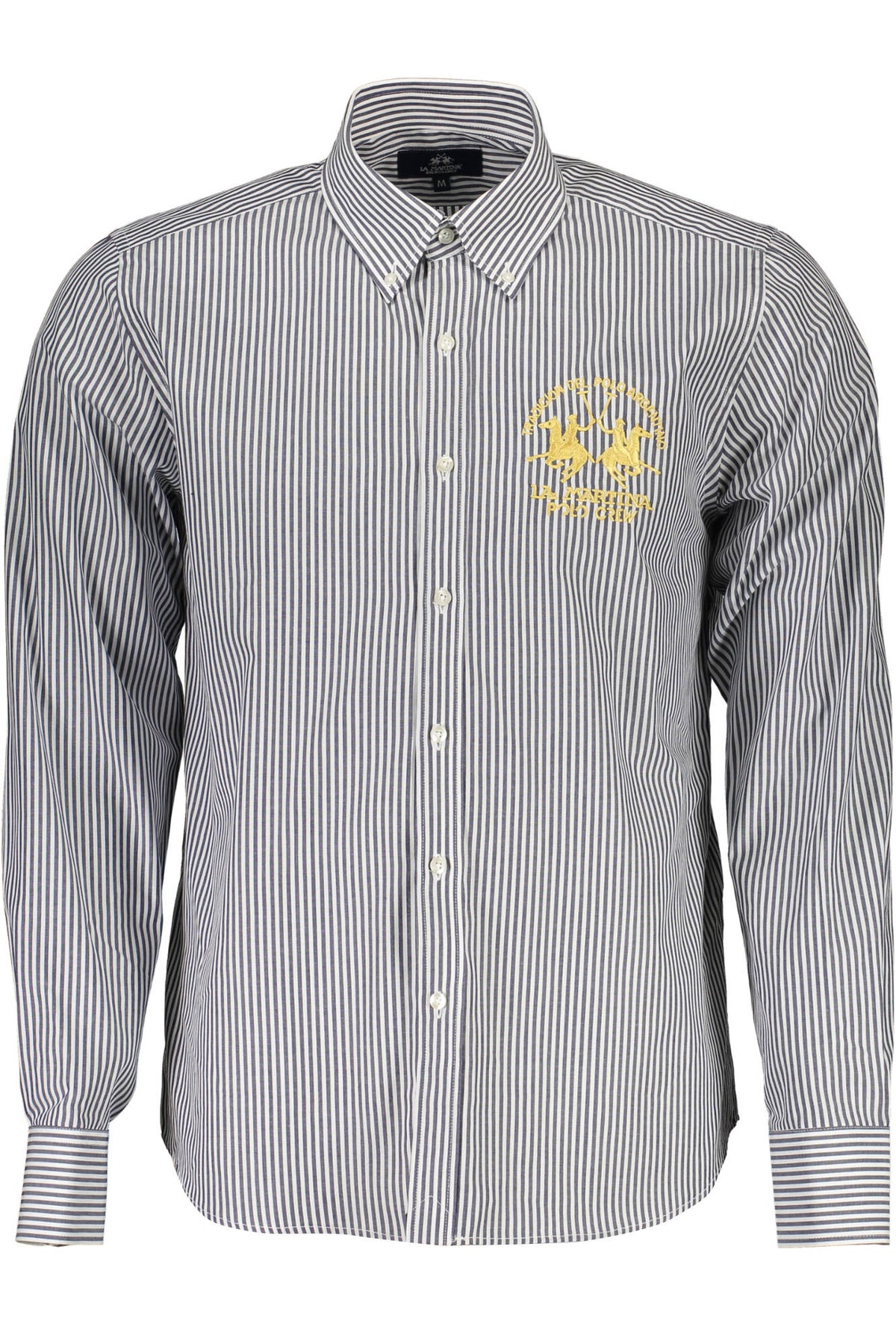 La Martina Long Sleeve Shirt Men Blue