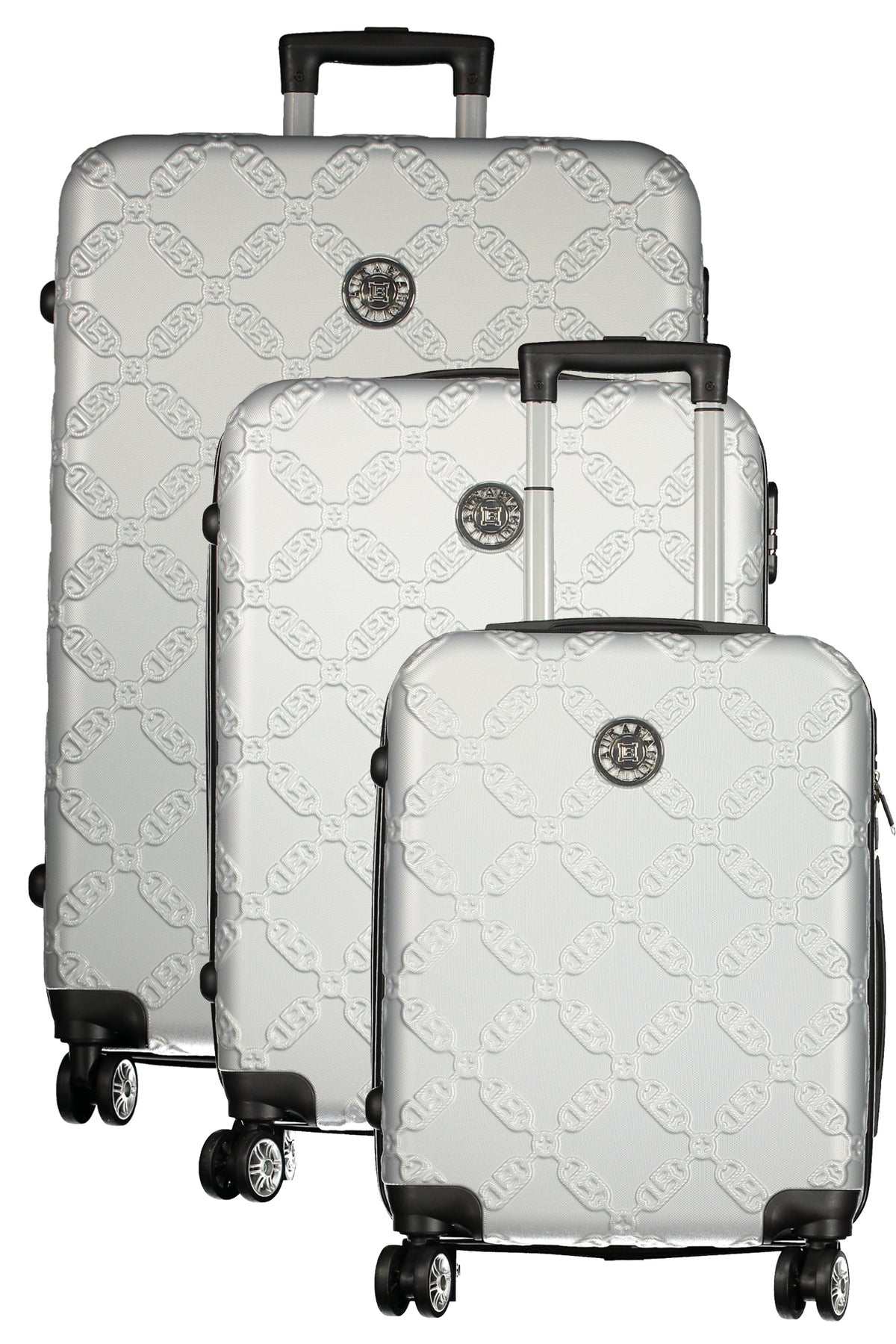Laura Biagiotti Large Trolley Women Silver