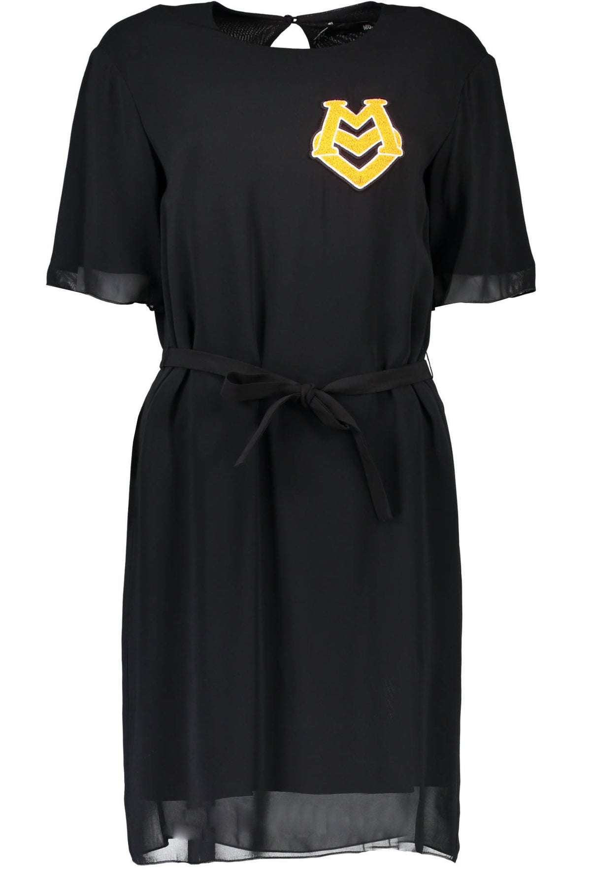 Love Moschino Short Dress Woman Black