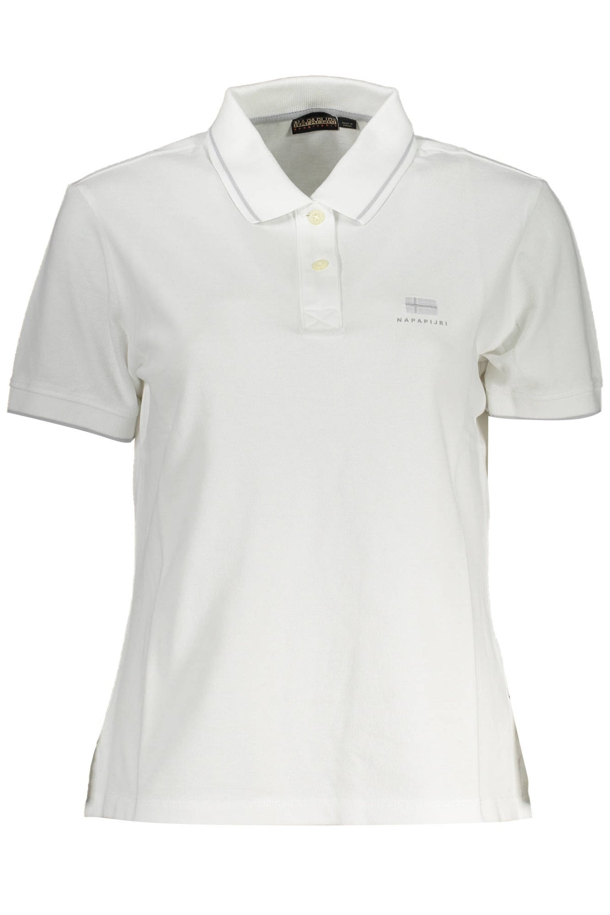 Napapijri Polo Short Sleeve Women White