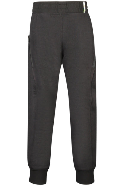 NIKE KIDS' BLACK LONG TRACK PANTS