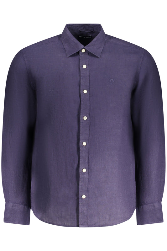 North Sails Long Sleeve Shirt Men Blue