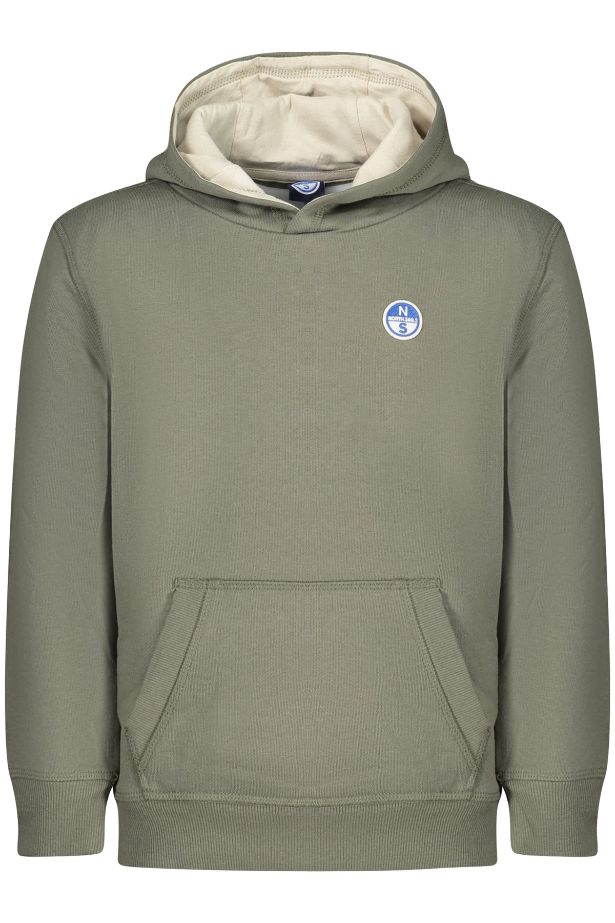 NORTH SAILS CHILDREN'S ZIP-UP SWEATSHIRT, GREEN
