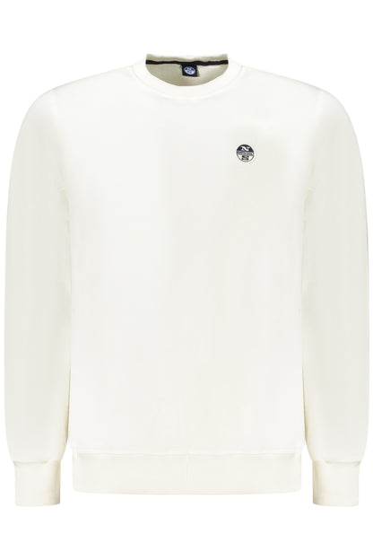 NORTH SAILS MEN'S ZIP-UP SWEATSHIRT WHITE