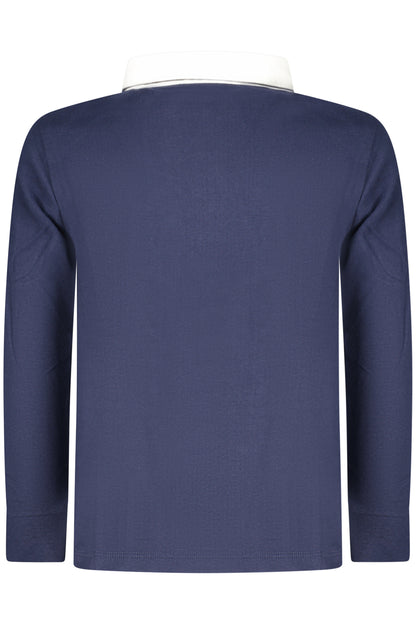 NORTH SAILS KIDS' LONG-SLEEVED POLO SHIRT, BLUE