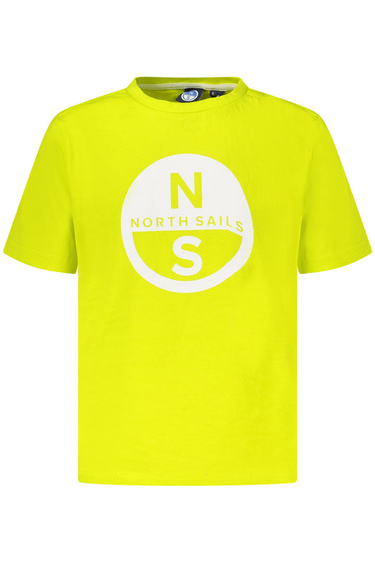 North Sails Short Sleeve T-Shirt Children Yellow