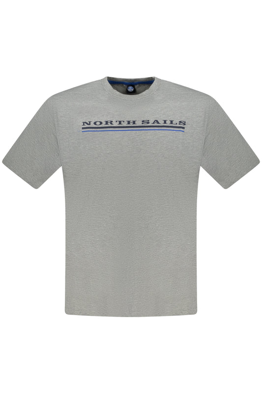North Sails Short Sleeve T-Shirt Men Grey