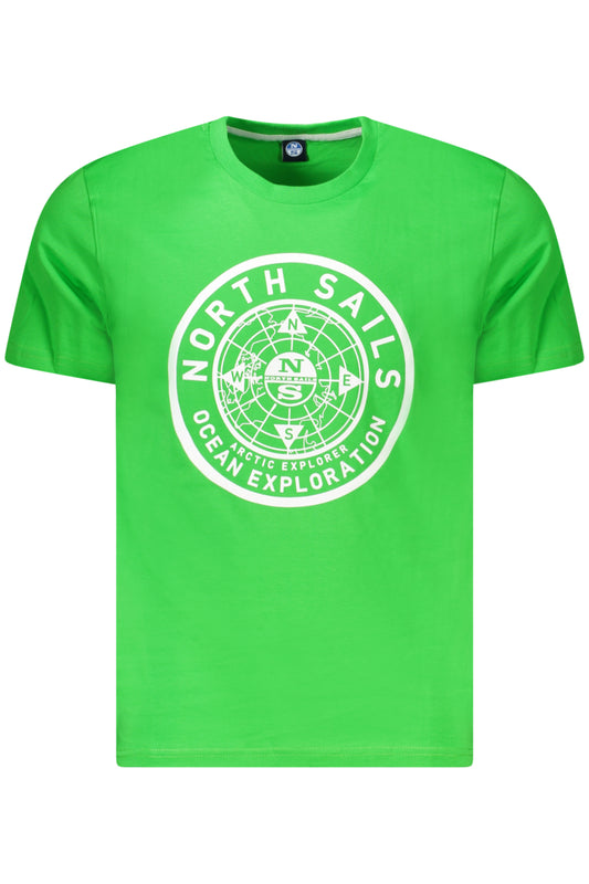 North Sails Short Sleeve T-Shirt Men Green
