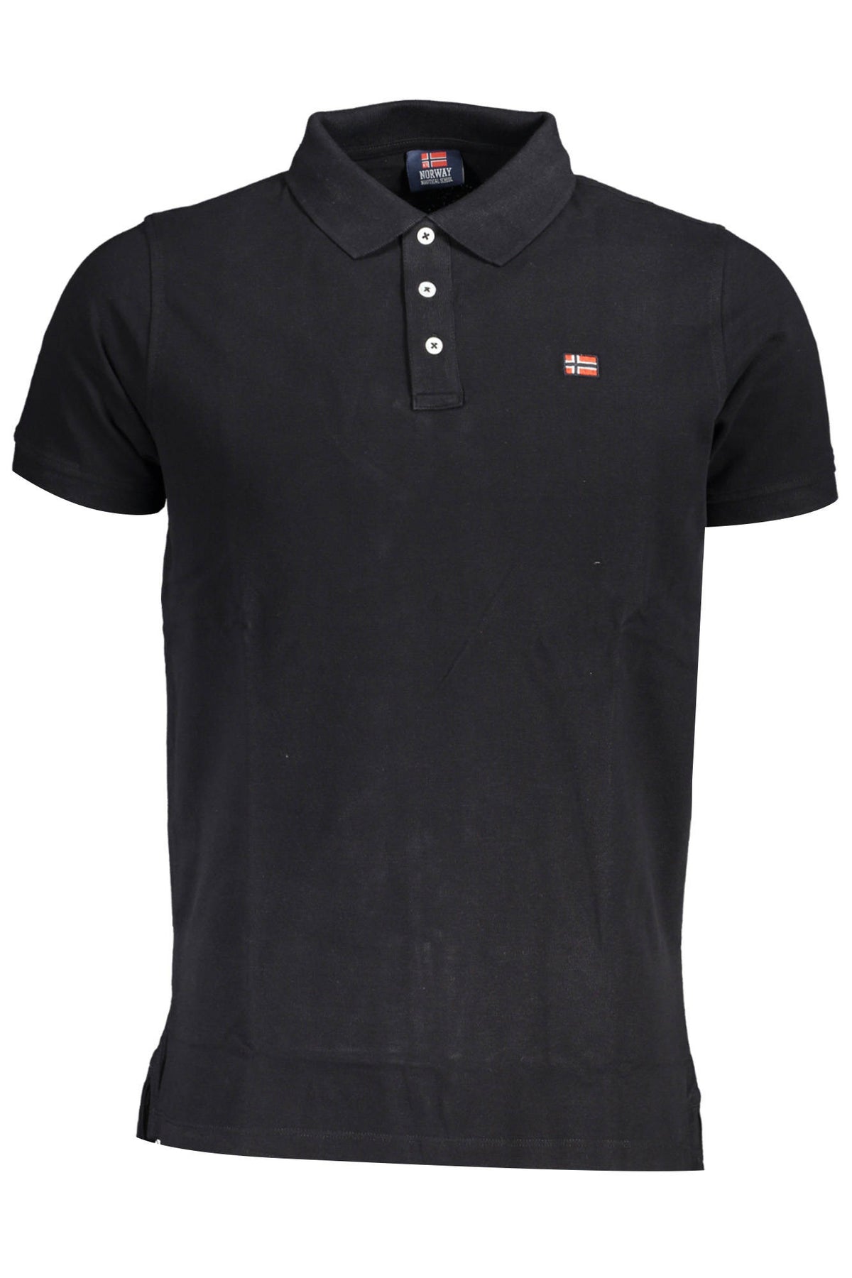 NORWAY 1963 MEN'S SHORT SLEEVE POLO BLACK